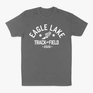 Eagle Lake Christian School Track and Field Classic Dad T-Shirt