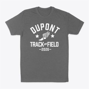 Dupont Elementary School Track and Field Classic Dad T-Shirt