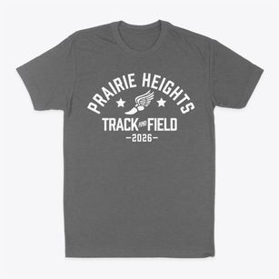 Prairie Heights Middle School Track and Field Classic Dad T-Shirt