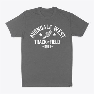 Avondale West Elementary School Track and Field Classic Dad T-Shirt
