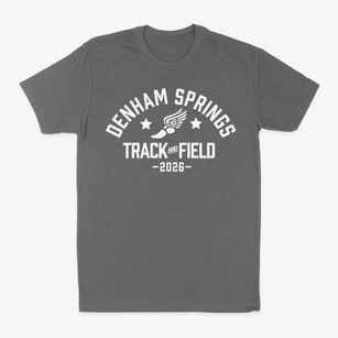 Denham Springs Elementary School Track and Field Classic Dad T-Shirt