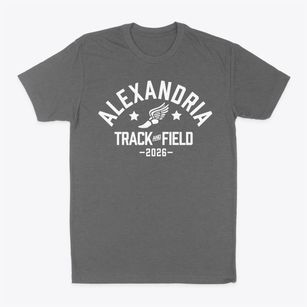 Alexandria Middle School Track and Field Classic Dad T-Shirt