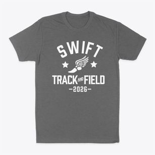 Swift Elementary School Track and Field Classic Dad T-Shirt