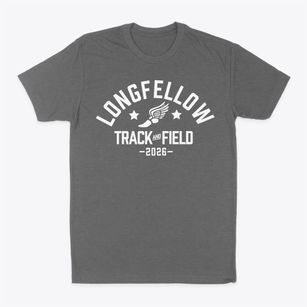 Longfellow Elementary School Track and Field Classic Dad T-Shirt