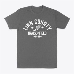 Linn County R 1 School Track and Field Classic Dad T-Shirt