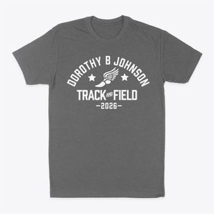 Dorothy B Johnson Elementary School Track and Field Classic Dad T-Shirt