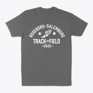 Roseboro-salemburg Middle School Track and Field Classic Dad T-Shirt