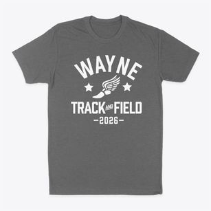 Wayne High School Track and Field Classic Dad T-Shirt