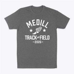 Medill Elementary School Track and Field Classic Dad T-Shirt