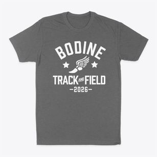 Bodine Elementary School Track and Field Classic Dad T-Shirt