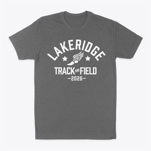 Lakeridge High School Track and Field Classic Dad T-Shirt