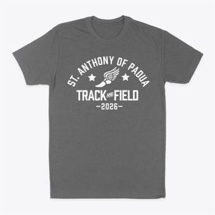 St Anthony Of Padua Parish Track and Field Classic Dad T-Shirt