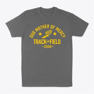 Our Mother Of Mercy School Track and Field Classic Dad T-Shirt