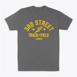 3rd Street Elementary School Track and Field Classic Dad T-Shirt