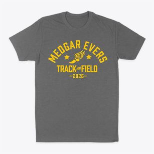 Medgar Evers Elementary School Track and Field Classic Dad T-Shirt