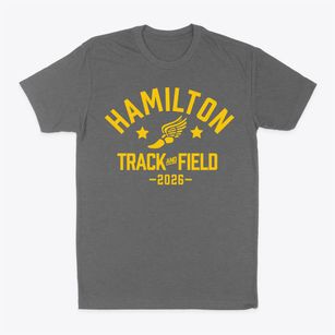 Hamilton Elementary School Track and Field Classic Dad T-Shirt