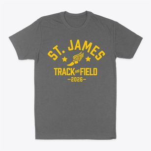 St James School Track and Field Classic Dad T-Shirt
