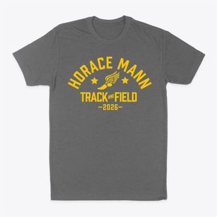 Horace Mann Middle School Track and Field Classic Dad T-Shirt