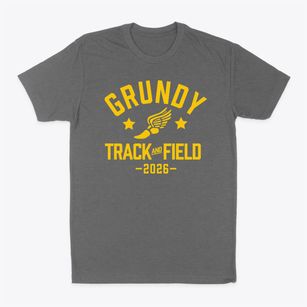Grundy Center Elementary School Track and Field Classic Dad T-Shirt