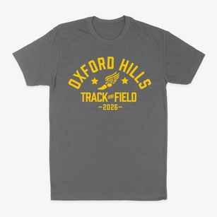 Oxford Hills Middle School Track and Field Classic Dad T-Shirt