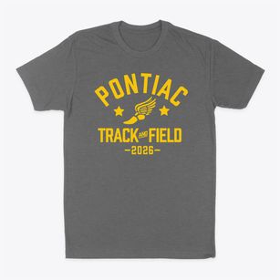 Pontiac Public School Academy Track and Field Classic Dad T-Shirt