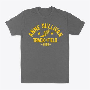 Anne Sullivan Communication Center Track and Field Classic Dad T-Shirt