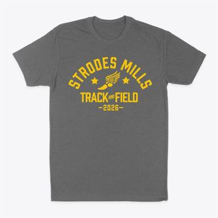 Strodes Mills Middle School Track and Field Classic Dad T-Shirt