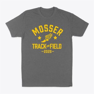 Mosser Elementary School Track and Field Classic Dad T-Shirt