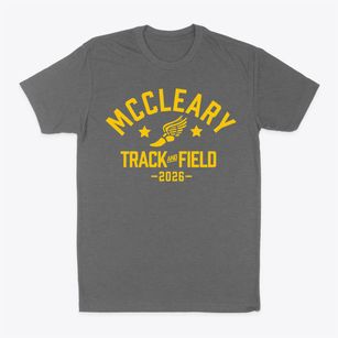 Mccleary Elementary School Track and Field Classic Dad T-Shirt