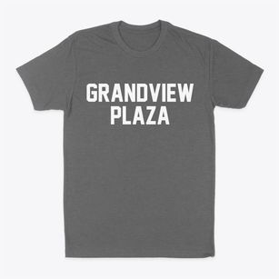 Grandview Plaza Kansas Classic Block Classic Dad T-Shirt