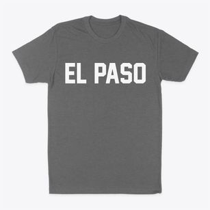El Paso Texas Classic Block Classic Dad T-Shirt