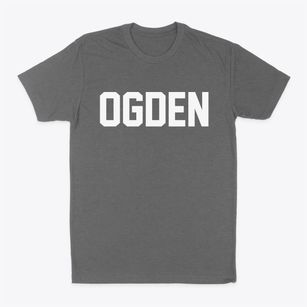 Ogden Utah Classic Block Classic Dad T-Shirt