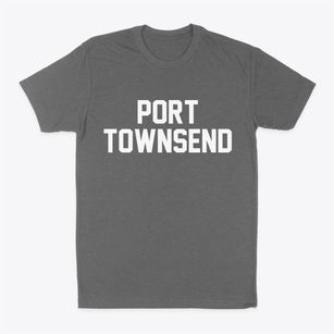 Port Townsend Washington Classic Block Classic Dad T-Shirt