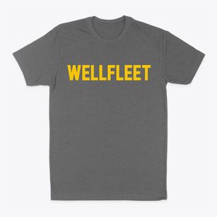 Wellfleet Massachusetts Classic Block Classic Dad T-Shirt