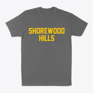 Shorewood Hills Wisconsin Classic Block Classic Dad T-Shirt