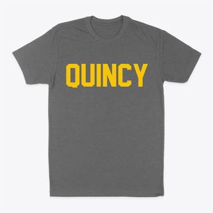 Quincy Massachusetts Classic Block Classic Dad T-Shirt