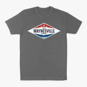Waynesville Missouri Diamond Star Classic Dad T-Shirt