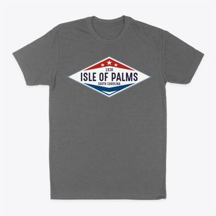 Isle Of Palms South Carolina Diamond Star Classic Dad T-Shirt