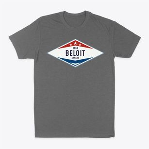 Beloit Kansas Diamond Star Classic Dad T-Shirt