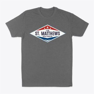 St. Matthews South Carolina Diamond Star Classic Dad T-Shirt