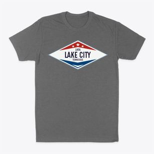 Lake City Tennessee Diamond Star Classic Dad T-Shirt
