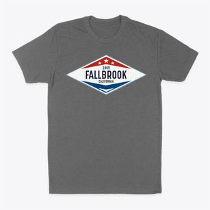 Fallbrook California Diamond Star Classic Dad T-Shirt