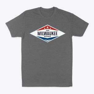 Milwaukee Wisconsin Diamond Star Classic Dad T-Shirt
