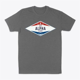 Alpha Illinois Diamond Star Classic Dad T-Shirt