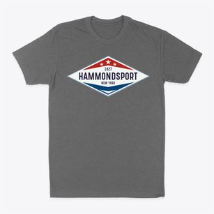Hammondsport New York Diamond Star Classic Dad T-Shirt