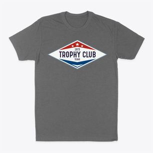 Trophy Club Texas Diamond Star Classic Dad T-Shirt