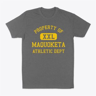 Maquoketa Iowa Athletic Dept Classic Dad T-Shirt
