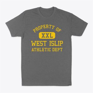 West Islip New York Athletic Dept Classic Dad T-Shirt
