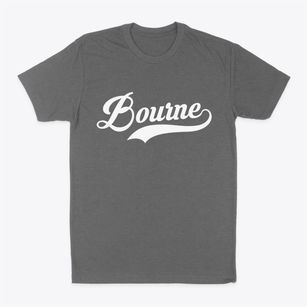 Bourne Massachusetts Vintage Team Classic Dad T-Shirt
