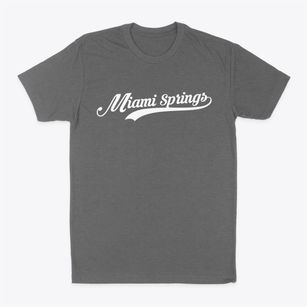 Miami Springs Florida Vintage Team Classic Dad T-Shirt